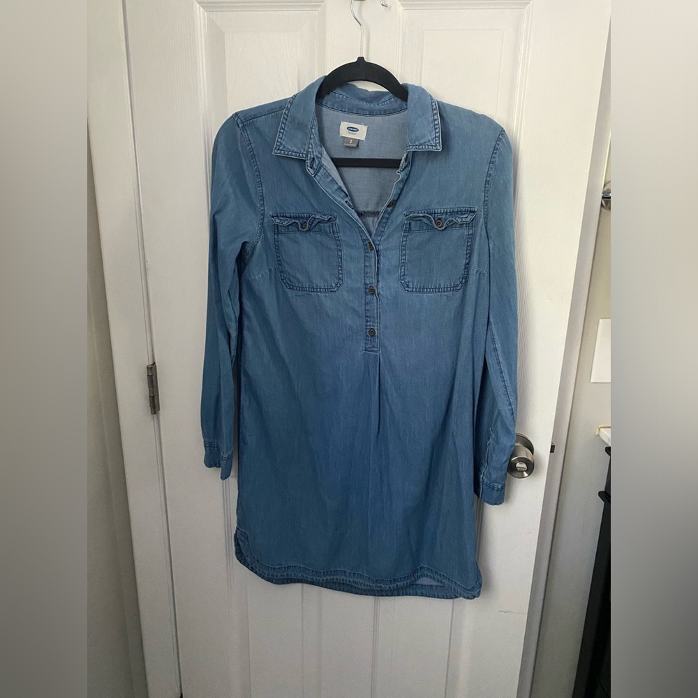 Old Navy Denim Shirt Dress